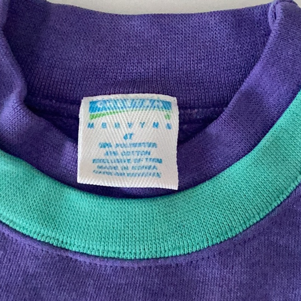 Vintage 80βs CHEETAH COLOR BLOCK Sweatshirt π¦
Pink, Teal, Purple SZ 4T - Picture 5 of 16